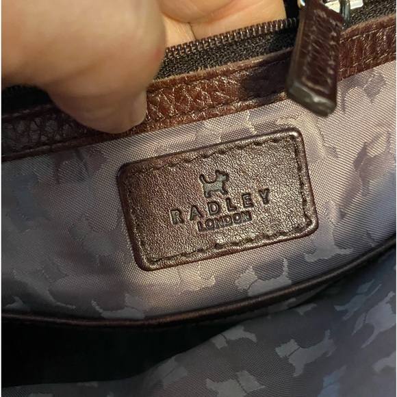 RADLEY London  Brown Leather Crossbody Bag with Dust Bag - Picture 8 of 16